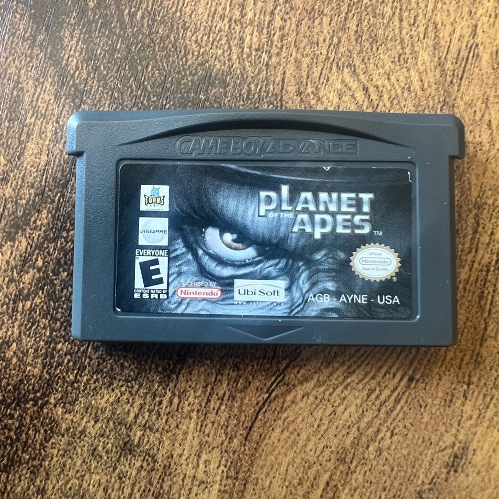 Planet of the Apes Nintendo Game Boy Advance GBA Cartridge Only Tested